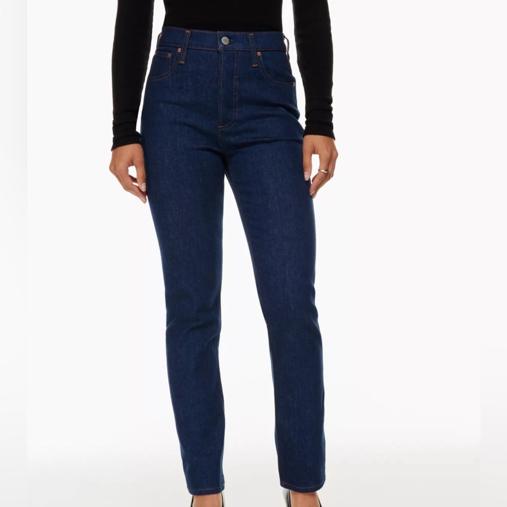 Denim Form Yoko High Rise Slim Jeans